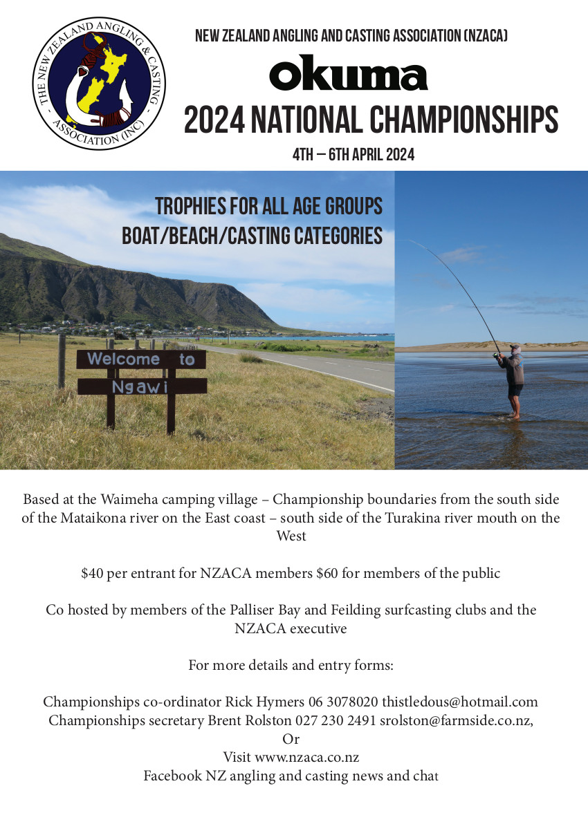 NZACA New Zealand Angling and Casting Association