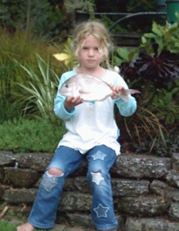 Paige Kilpatrick - Pukearuhe 19/02/06, Snapper 0.60kg